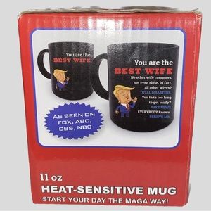 The Magic Maga Cup Heat Sensitive Mug 10 oz “Best Wife”